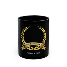 Load image into Gallery viewer, Luxury Smokers Club Mug | Black Ceramic