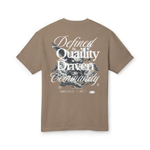 Load image into Gallery viewer, Angel Graphic Tee — "Defined by Quality, Driven by Community" Cotton T‑Shirt