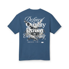 Load image into Gallery viewer, Angel Graphic Tee — "Defined by Quality, Driven by Community" Cotton T‑Shirt
