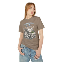 Load image into Gallery viewer, Angel Graphic Tee — "Defined by Quality, Driven by Community" Cotton T‑Shirt
