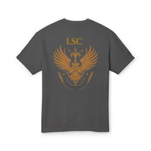 Load image into Gallery viewer, Emblem Eagle Tee — LSC Vintage Crest Graphic Cotton Shirt
