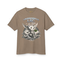 Load image into Gallery viewer, Angel Graphic Tee — "Defined by Quality, Driven by Community" Cotton T‑Shirt
