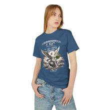 Load image into Gallery viewer, Angel Graphic Tee — "Defined by Quality, Driven by Community" Cotton T‑Shirt
